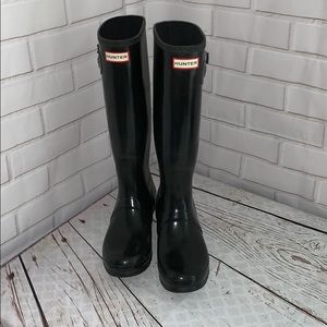 Hunter Boots. Barely worn.